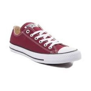 Maroon Converse